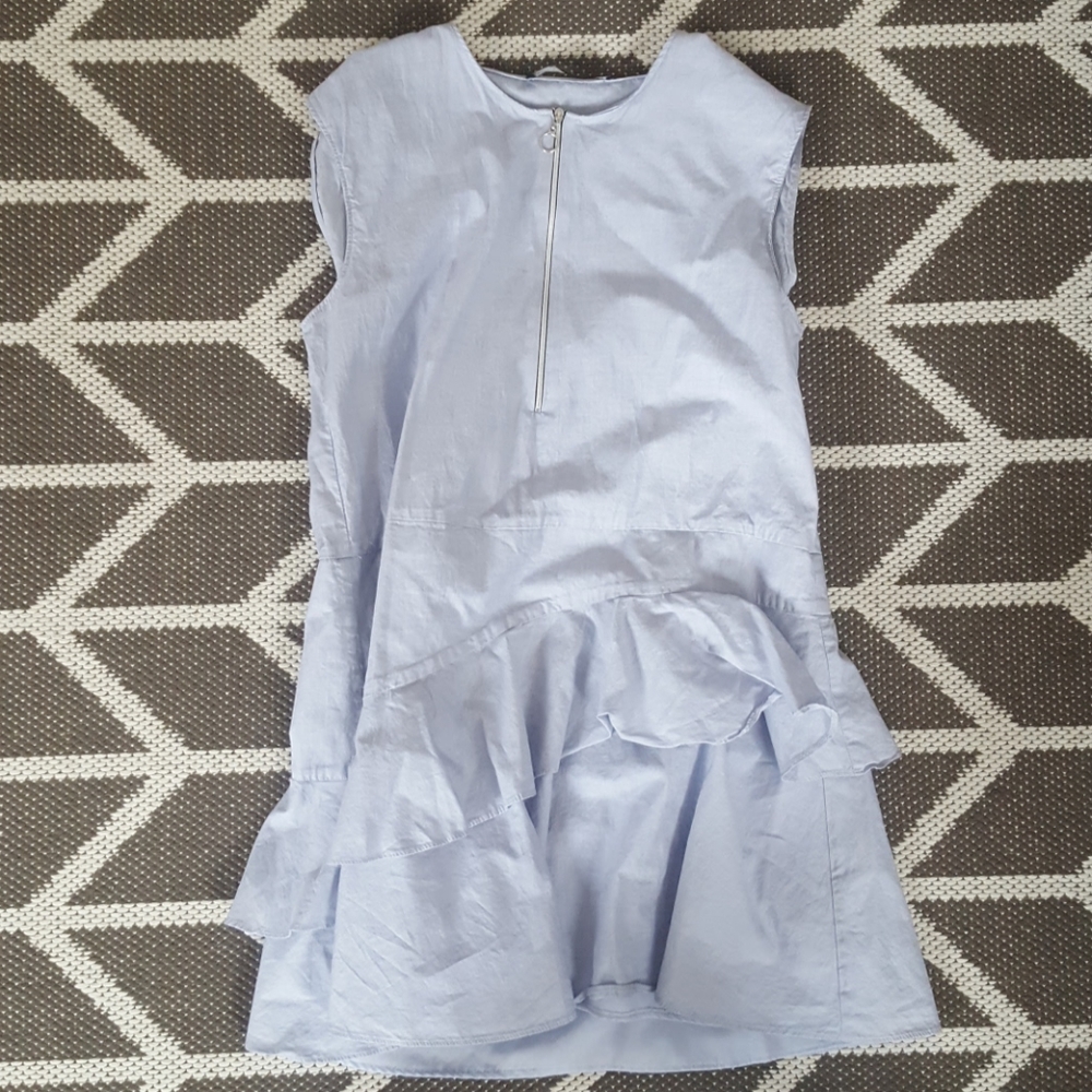 Zara ruffle dress